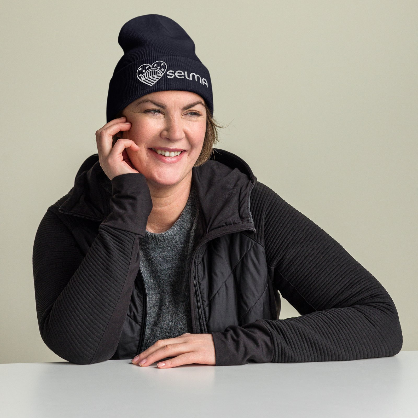 heart of selma cuffed beanie | selma love heart of selma cuffed beanie | selma love