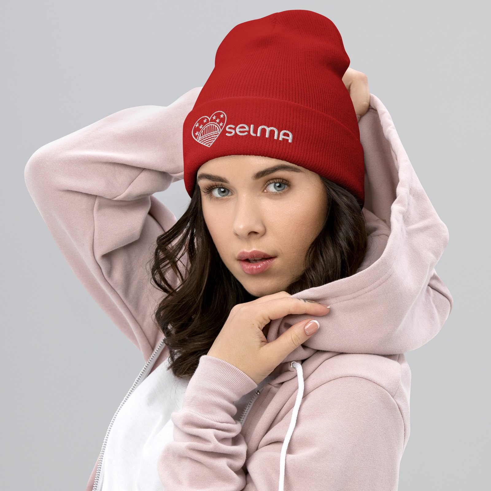 heart of selma cuffed beanie | selma love heart of selma cuffed beanie | selma love