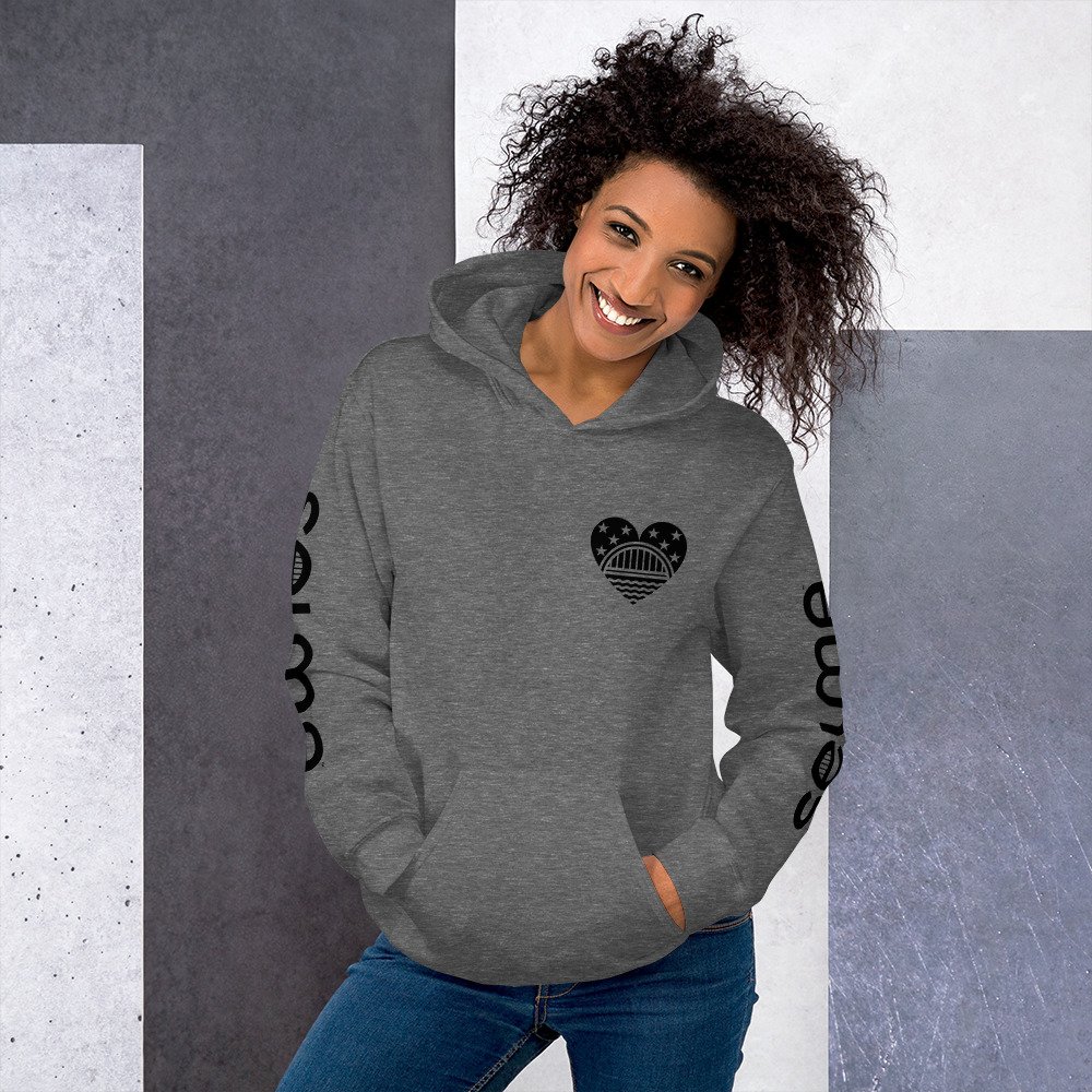 heart of selma unisex hoodie | selma love heart of selma unisex hoodie | selma love