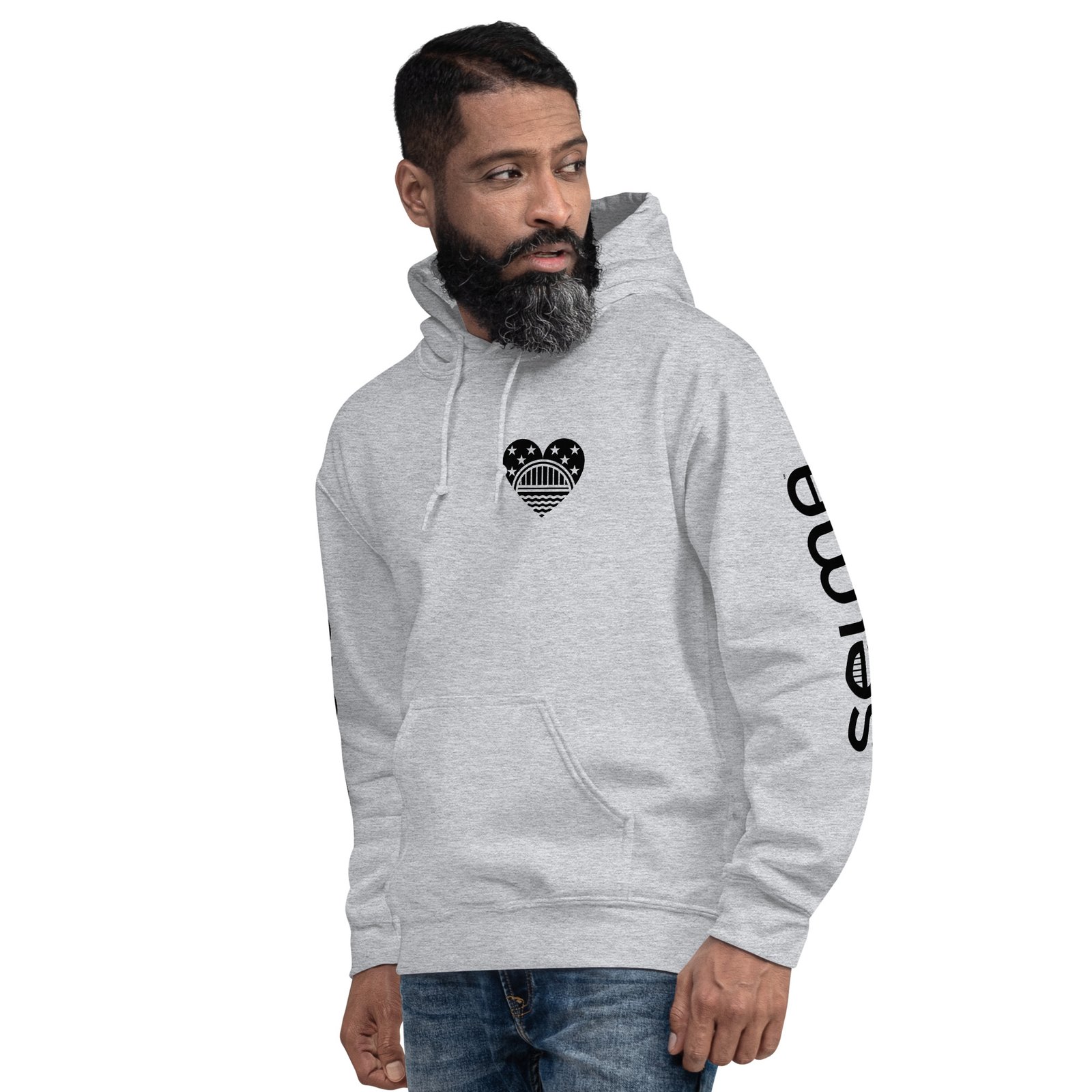 heart of selma unisex hoodie | selma love heart of selma unisex hoodie | selma love
