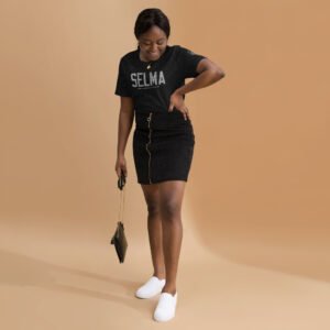 selma varsity block unisex t shirt