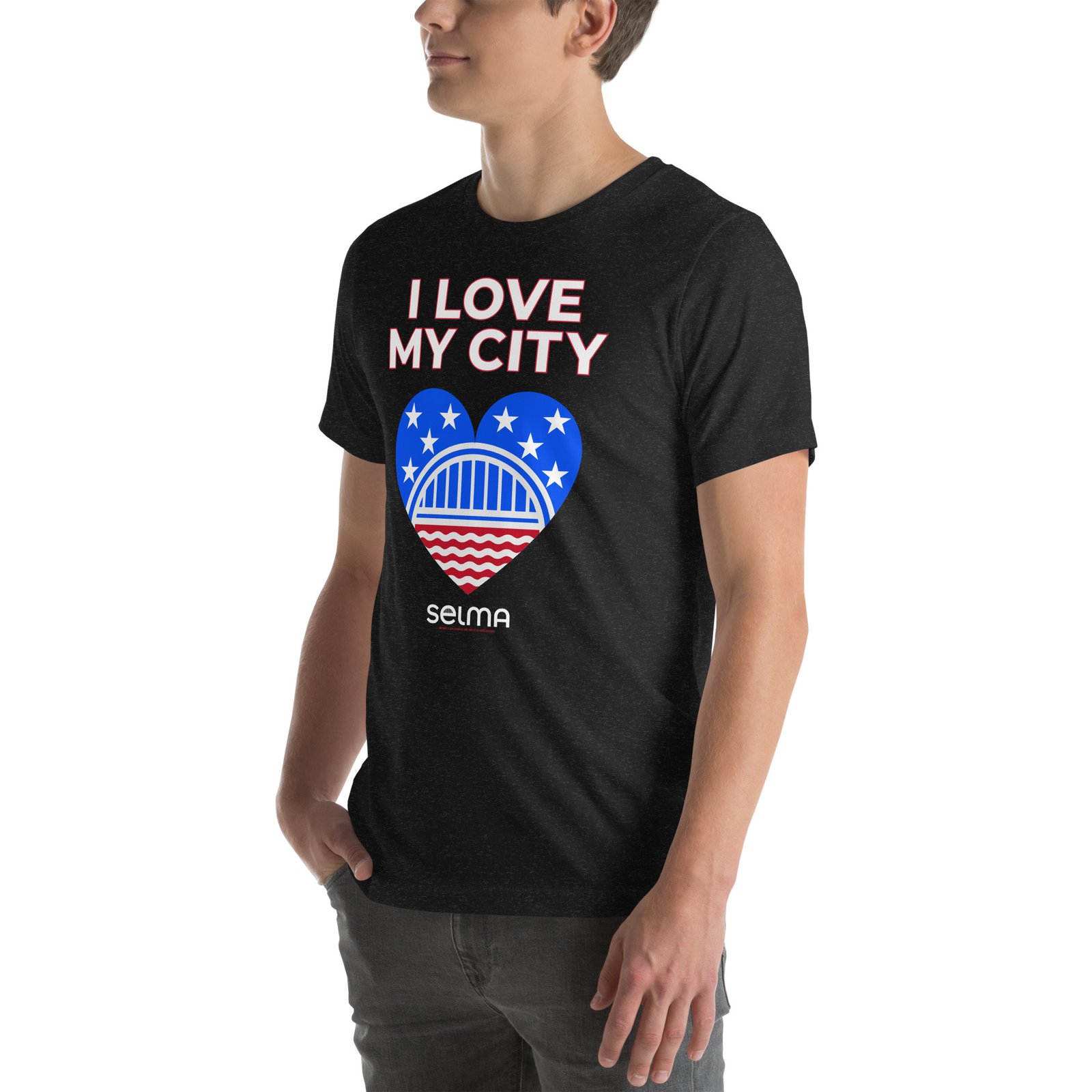 i love my city unisex dark tee | selma love i love my city unisex dark tee | selma love