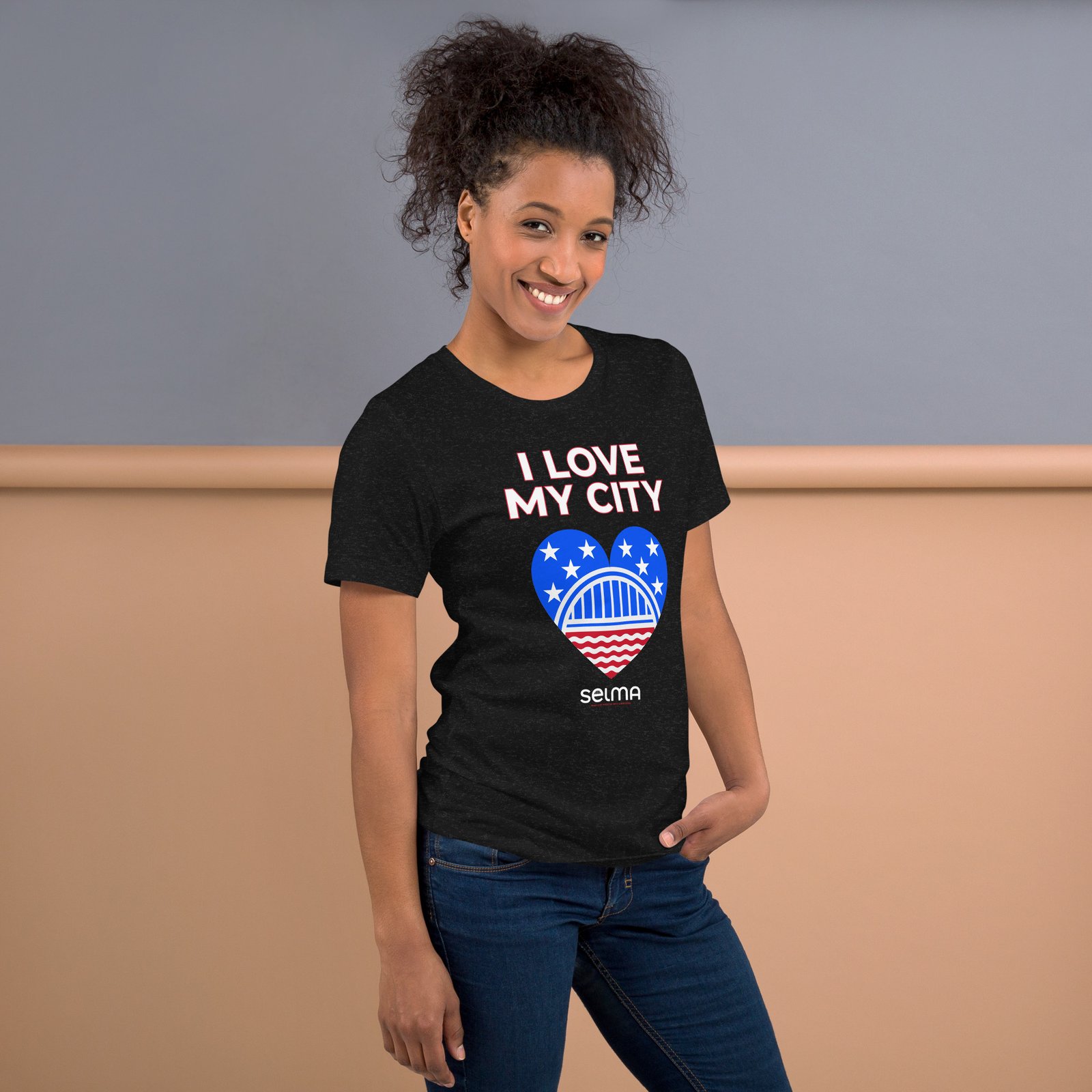 i love my city unisex dark tee | selma love i love my city unisex dark tee | selma love