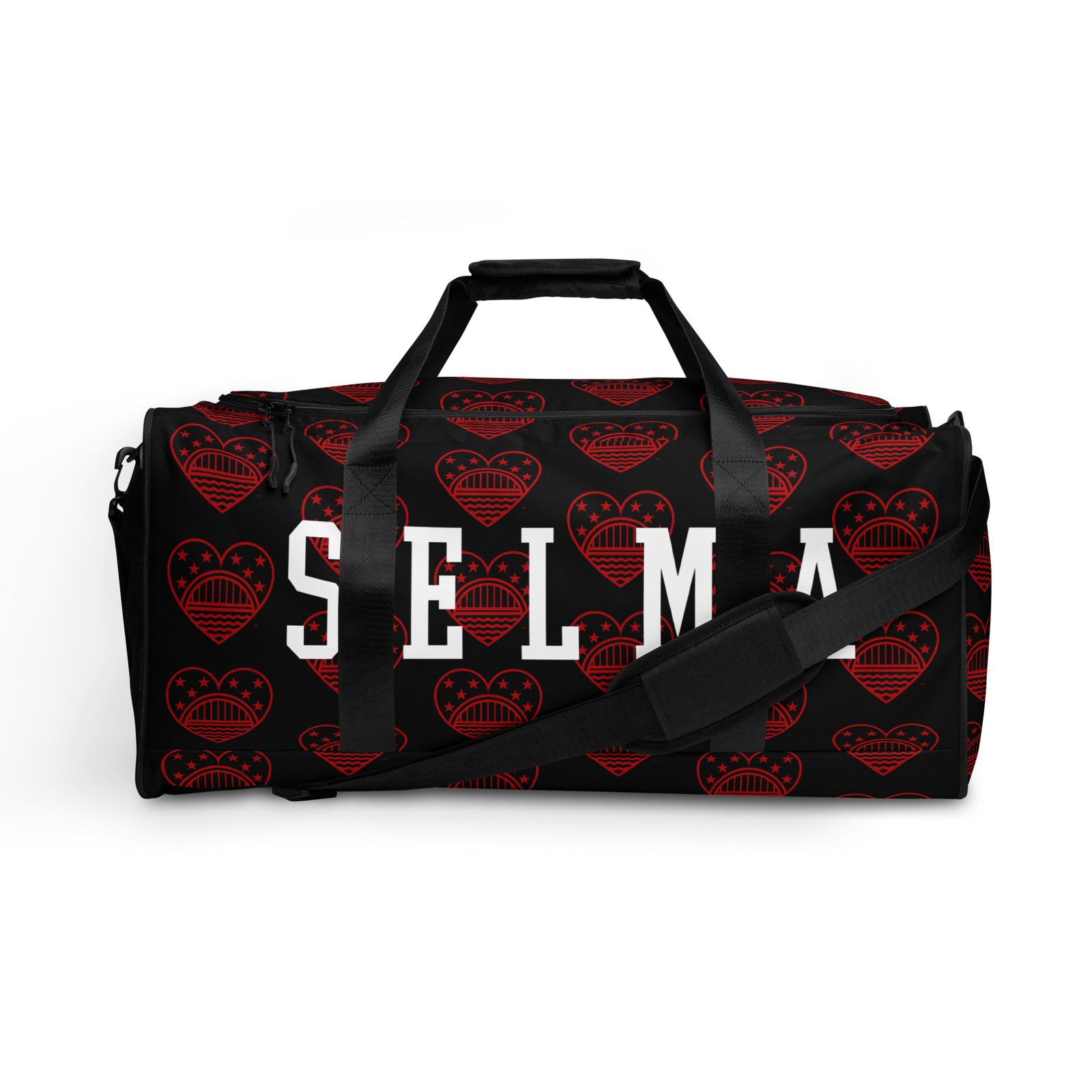 selma heart bridge duffle bag | selma love selma heart bridge duffle bag | selma love