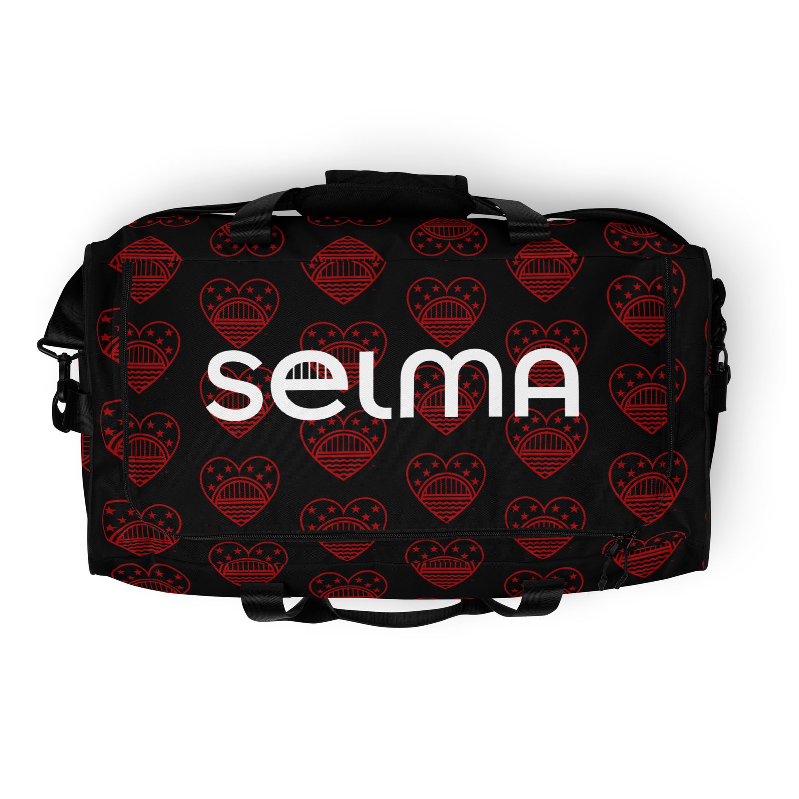 selma heart bridge duffle bag | selma love selma heart bridge duffle bag | selma love