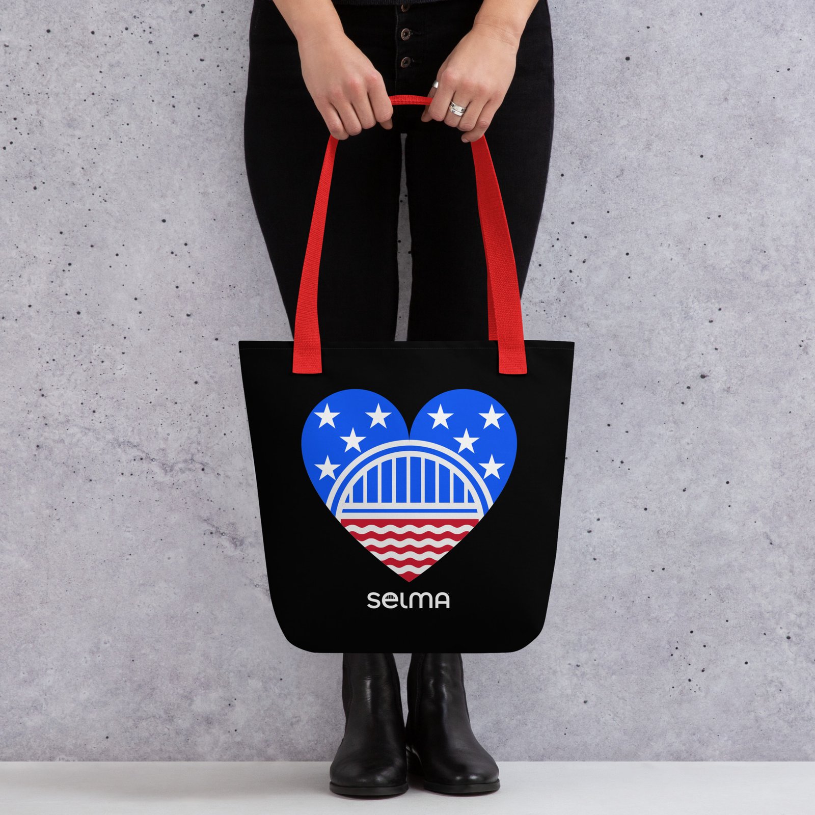 selma heart bridge tote bag | ❤ selma love selma heart bridge tote bag | ❤ selma love