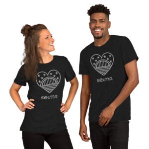 selma gray black tee | selma love