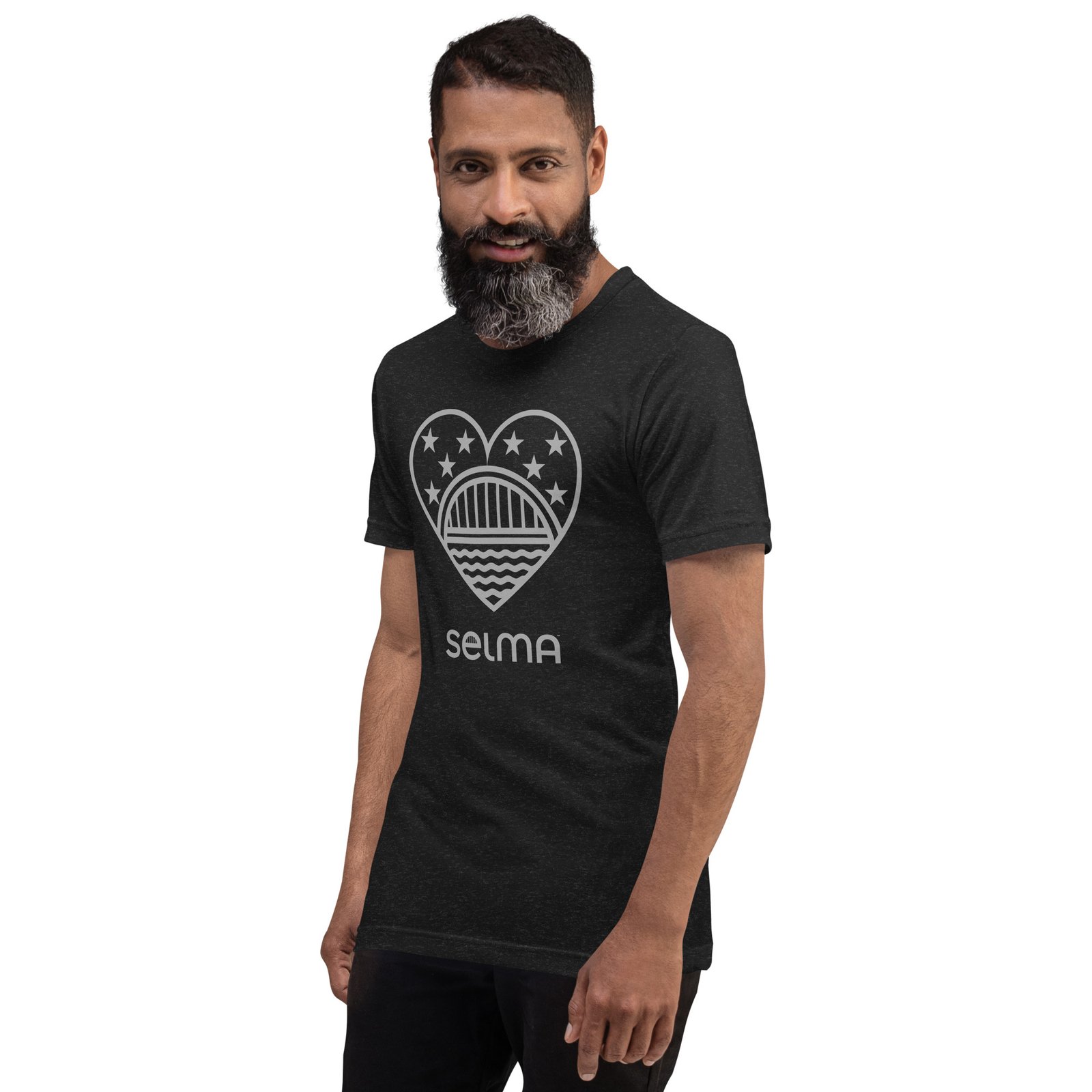 selma gray black tee | selma love selma gray black tee | selma love