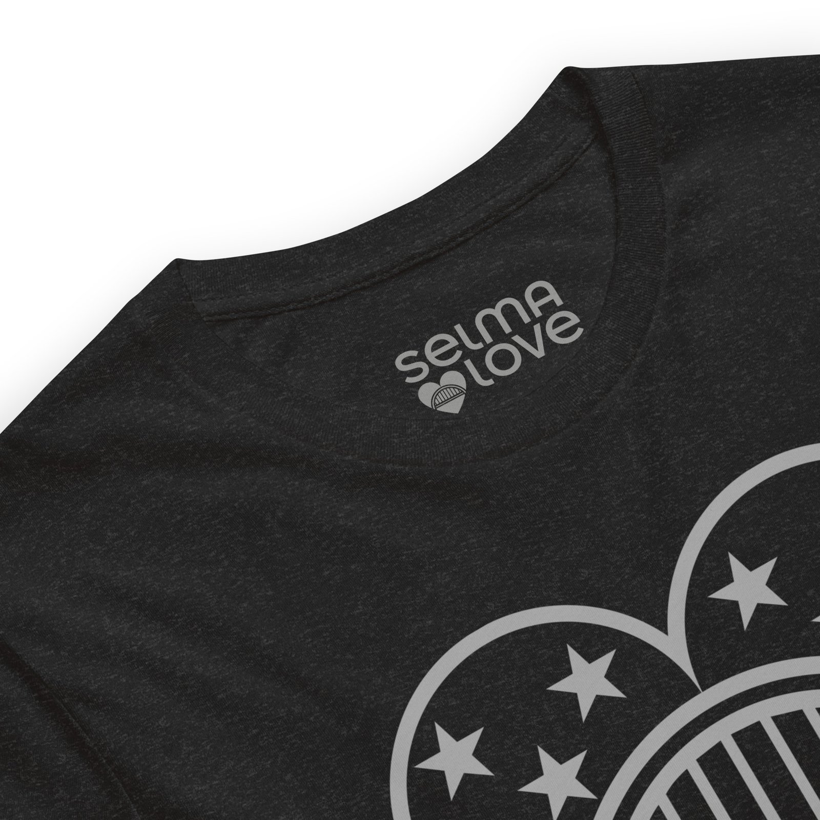 selma gray black tee | selma love selma gray black tee | selma love
