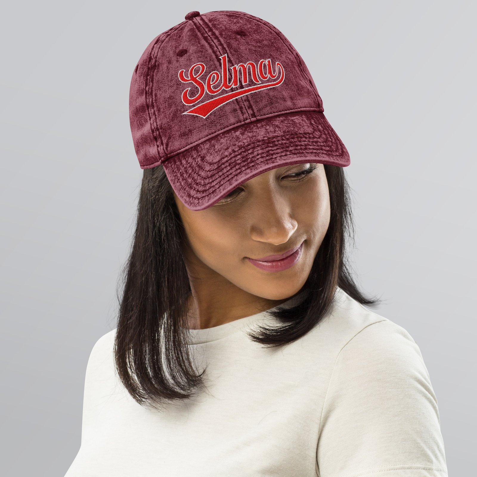 selma outline marquee vintage cotton twill cap | ❤ selma love selma outline marquee vintage cotton twill cap | ❤ selma love
