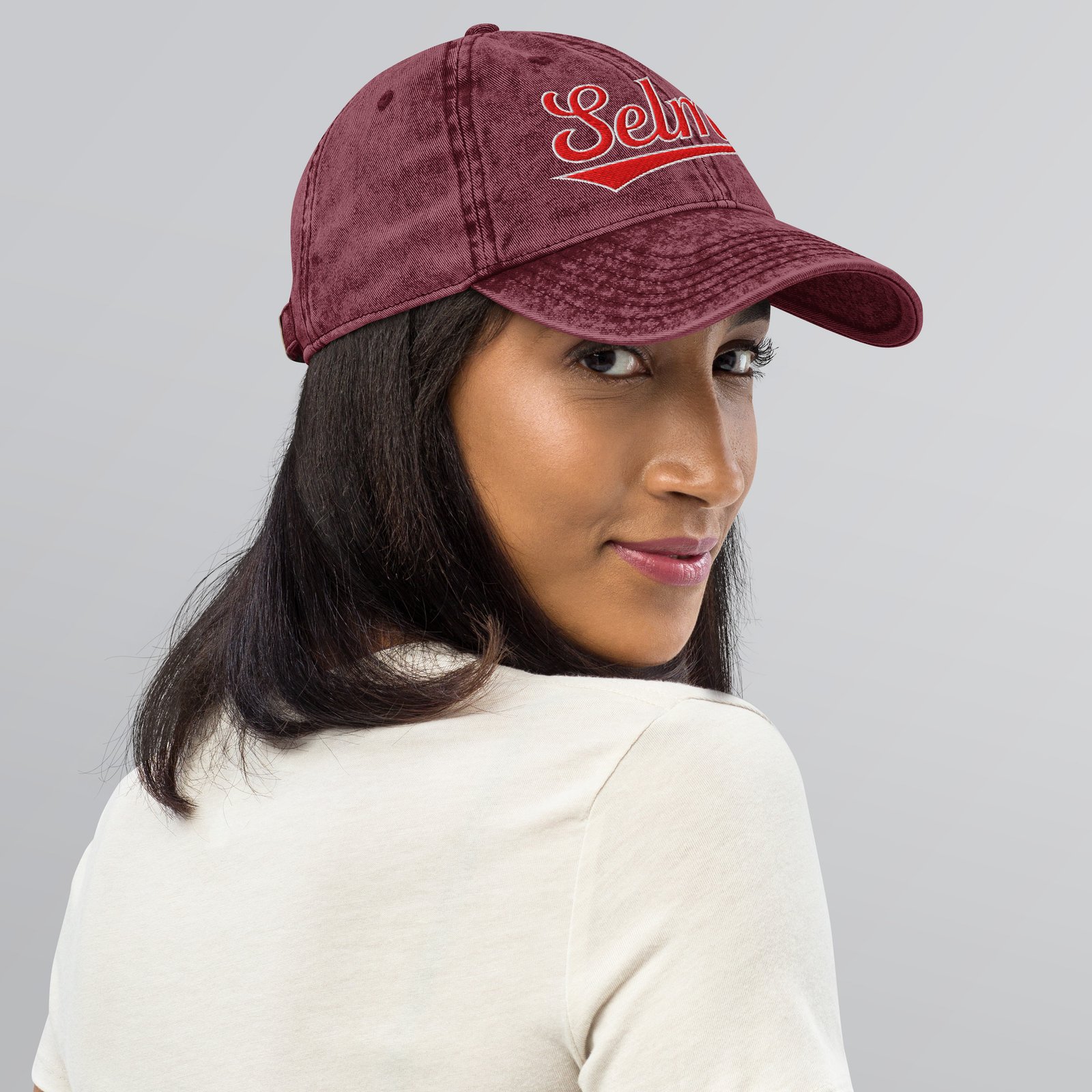 selma outline marquee vintage cotton twill cap | ❤ selma love selma outline marquee vintage cotton twill cap | ❤ selma love